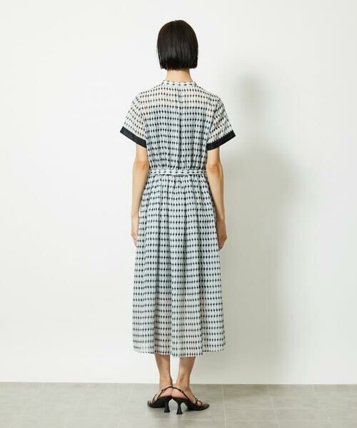Maison de CINQ / メゾン ドゥ サンク ロング・マキシ丈ワンピース | ［小さいサイズ］ジオメトリック柄ワンピース | 詳細5