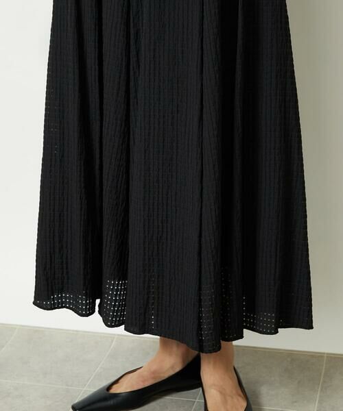 Maison de CINQ / メゾン ドゥ サンク ロング・マキシ丈スカート | ［小さいサイズ］トリオシアーチェックフレアスカート(セットアップ対応) | 詳細10