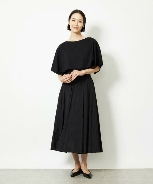 Maison de CINQ / メゾン ドゥ サンク ロング・マキシ丈スカート | ［小さいサイズ］トリオシアーチェックフレアスカート(セットアップ対応) | 詳細14