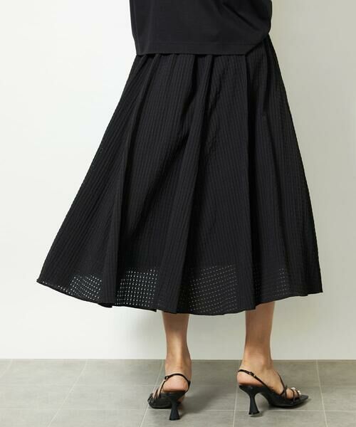 Maison de CINQ / メゾン ドゥ サンク ロング・マキシ丈スカート | ［小さいサイズ］トリオシアーチェックフレアスカート(セットアップ対応) | 詳細2