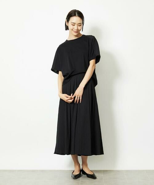 Maison de CINQ / メゾン ドゥ サンク ロング・マキシ丈スカート | ［小さいサイズ］トリオシアーチェックフレアスカート(セットアップ対応) | 詳細21