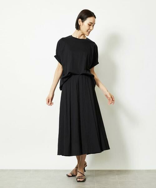 Maison de CINQ / メゾン ドゥ サンク ロング・マキシ丈スカート | ［小さいサイズ］トリオシアーチェックフレアスカート(セットアップ対応) | 詳細22