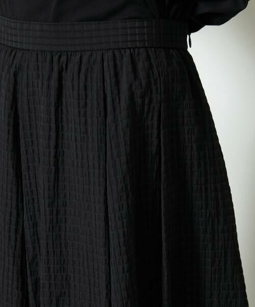 Maison de CINQ / メゾン ドゥ サンク ロング・マキシ丈スカート | ［小さいサイズ］トリオシアーチェックフレアスカート(セットアップ対応) | 詳細8