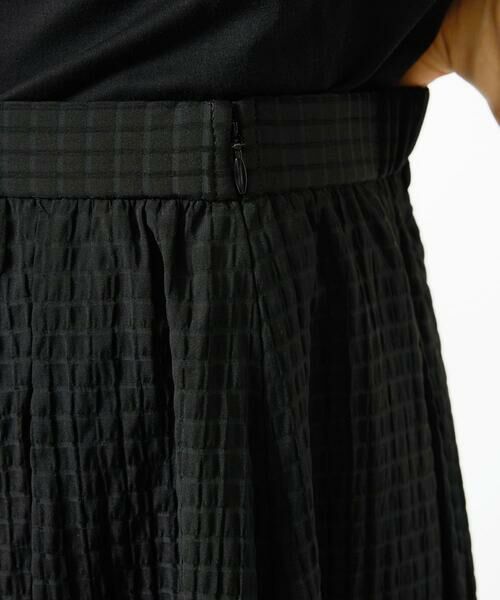 Maison de CINQ / メゾン ドゥ サンク ロング・マキシ丈スカート | ［小さいサイズ］トリオシアーチェックフレアスカート(セットアップ対応) | 詳細9