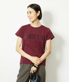 Maison de CINQ / メゾン ドゥ サンク カットソー | ［小さいサイズ］フロッキーロゴTシャツ