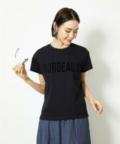 Maison de CINQ / メゾン ドゥ サンク カットソー | ［小さいサイズ］フロッキーロゴTシャツ