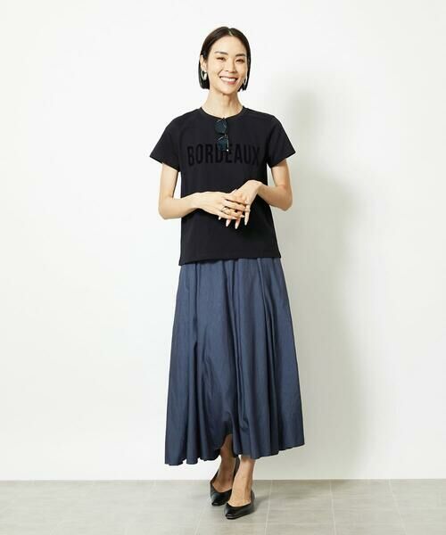 Maison de CINQ / メゾン ドゥ サンク カットソー | ［小さいサイズ］フロッキーロゴTシャツ | 詳細14