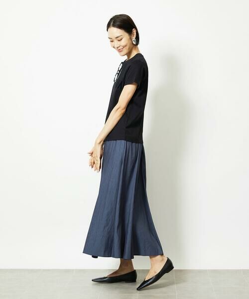 Maison de CINQ / メゾン ドゥ サンク カットソー | ［小さいサイズ］フロッキーロゴTシャツ | 詳細15