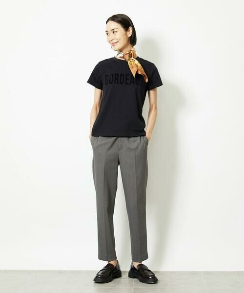 Maison de CINQ / メゾン ドゥ サンク カットソー | ［小さいサイズ］フロッキーロゴTシャツ | 詳細17