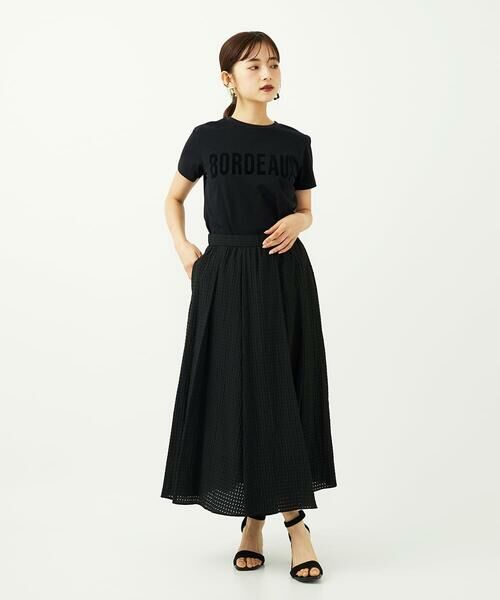 Maison de CINQ / メゾン ドゥ サンク カットソー | ［小さいサイズ］フロッキーロゴTシャツ | 詳細22