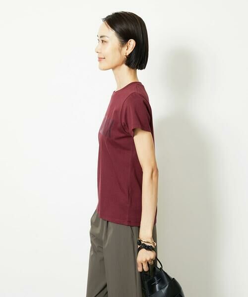 Maison de CINQ / メゾン ドゥ サンク カットソー | ［小さいサイズ］フロッキーロゴTシャツ | 詳細4