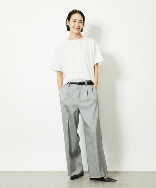 Maison de CINQ / メゾン ドゥ サンク カットソー | ［小さいサイズ］トリオシアーチェックカットソー(セットアップ対応) | 詳細14