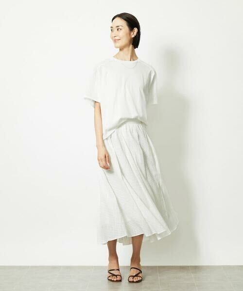 Maison de CINQ / メゾン ドゥ サンク カットソー | ［小さいサイズ］トリオシアーチェックカットソー(セットアップ対応) | 詳細17