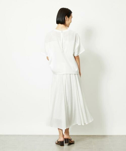 Maison de CINQ / メゾン ドゥ サンク カットソー | ［小さいサイズ］トリオシアーチェックカットソー(セットアップ対応) | 詳細19