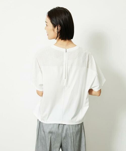 Maison de CINQ / メゾン ドゥ サンク カットソー | ［小さいサイズ］トリオシアーチェックカットソー(セットアップ対応) | 詳細2