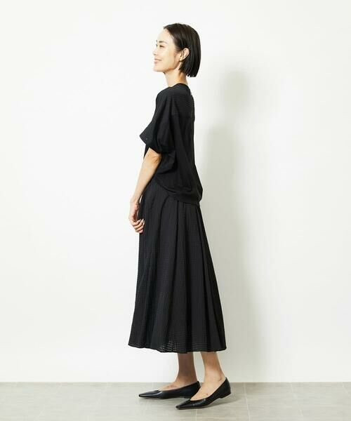 Maison de CINQ / メゾン ドゥ サンク カットソー | ［小さいサイズ］トリオシアーチェックカットソー(セットアップ対応) | 詳細23