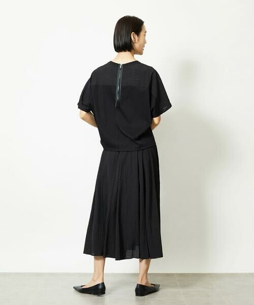 Maison de CINQ / メゾン ドゥ サンク カットソー | ［小さいサイズ］トリオシアーチェックカットソー(セットアップ対応) | 詳細24