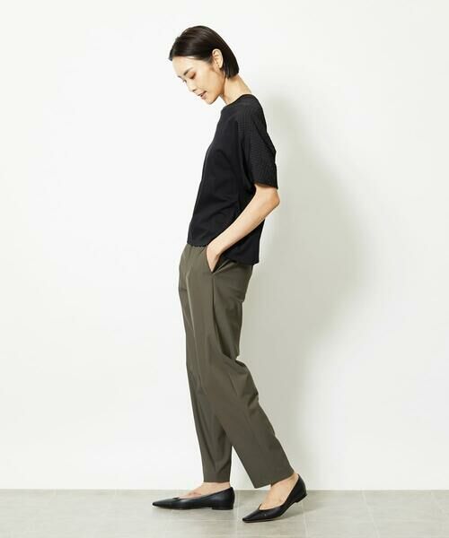 Maison de CINQ / メゾン ドゥ サンク カットソー | ［小さいサイズ］トリオシアーチェックカットソー(セットアップ対応) | 詳細28