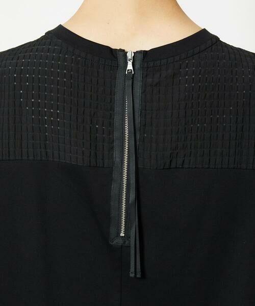 Maison de CINQ / メゾン ドゥ サンク カットソー | ［小さいサイズ］トリオシアーチェックカットソー(セットアップ対応) | 詳細8