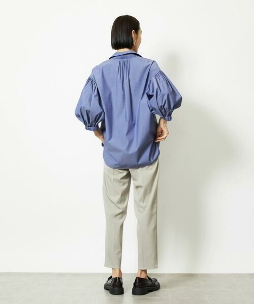 Maison de CINQ / メゾン ドゥ サンク その他パンツ | ［小さいサイズ］ツイルストレッチテーパードパンツ | 詳細1