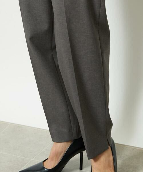 Maison de CINQ / メゾン ドゥ サンク その他パンツ | ［小さいサイズ］ツイルストレッチテーパードパンツ | 詳細11