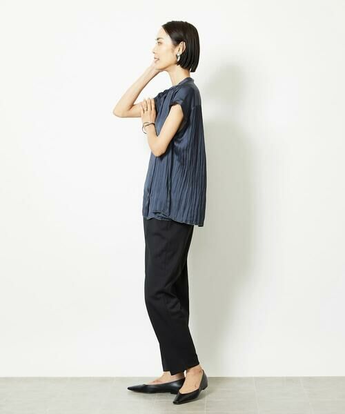 Maison de CINQ / メゾン ドゥ サンク その他パンツ | ［小さいサイズ］ツイルストレッチテーパードパンツ | 詳細17