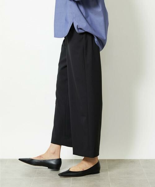 Maison de CINQ / メゾン ドゥ サンク その他パンツ | ［小さいサイズ］ツイルストレッチワイドパンツ | 詳細4