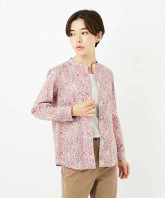 Maison de CINQ / メゾン ドゥ サンク シャツ・ブラウス | LIBERTYプリントシャツブラウス（Sandra Spring）