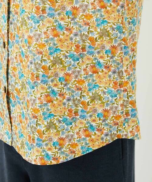 Maison de CINQ / メゾン ドゥ サンク シャツ・ブラウス | LIBERTYプリントシャツブラウス（Sandra Spring） | 詳細14