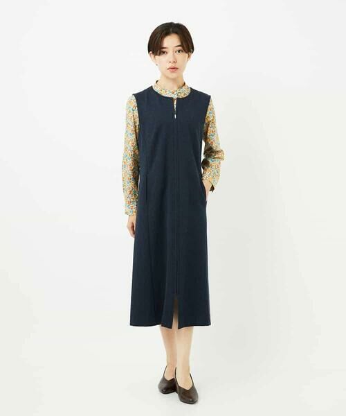 Maison de CINQ / メゾン ドゥ サンク シャツ・ブラウス | LIBERTYプリントシャツブラウス（Sandra Spring） | 詳細30