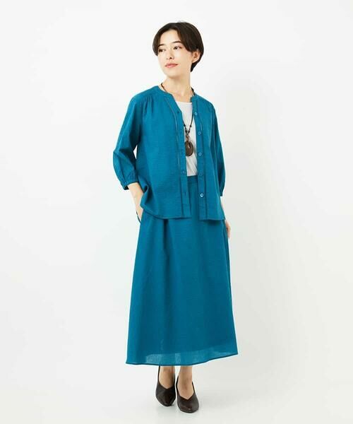 Maison de CINQ / メゾン ドゥ サンク シャツ・ブラウス | [セットアップ対応]ミラクルウェーブブラウス | 詳細17