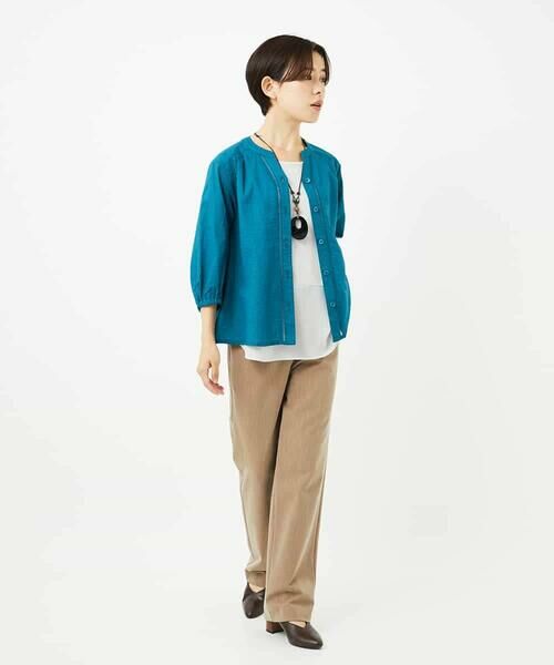 Maison de CINQ / メゾン ドゥ サンク シャツ・ブラウス | [セットアップ対応]ミラクルウェーブブラウス | 詳細22