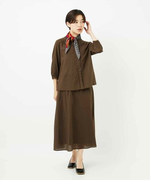 Maison de CINQ / メゾン ドゥ サンク シャツ・ブラウス | [セットアップ対応]ミラクルウェーブブラウス | 詳細24