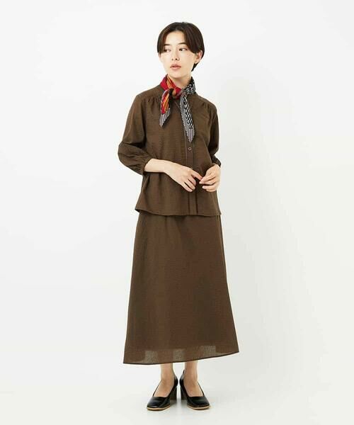 Maison de CINQ / メゾン ドゥ サンク シャツ・ブラウス | [セットアップ対応]ミラクルウェーブブラウス | 詳細26