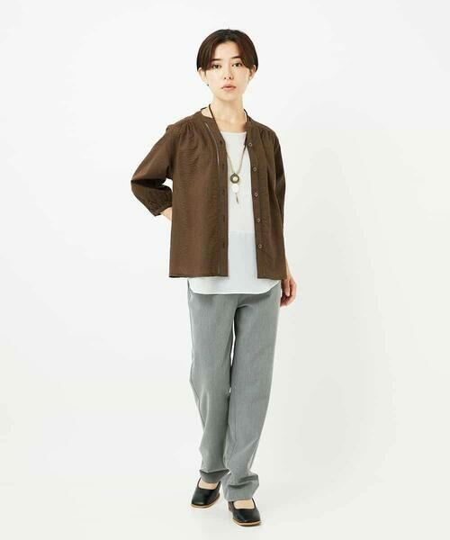 Maison de CINQ / メゾン ドゥ サンク シャツ・ブラウス | [セットアップ対応]ミラクルウェーブブラウス | 詳細27