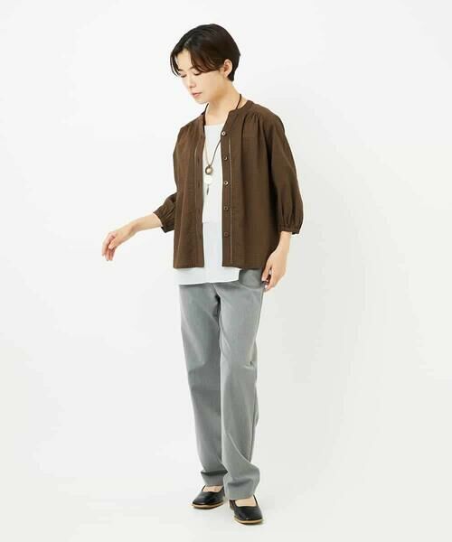 Maison de CINQ / メゾン ドゥ サンク シャツ・ブラウス | [セットアップ対応]ミラクルウェーブブラウス | 詳細28