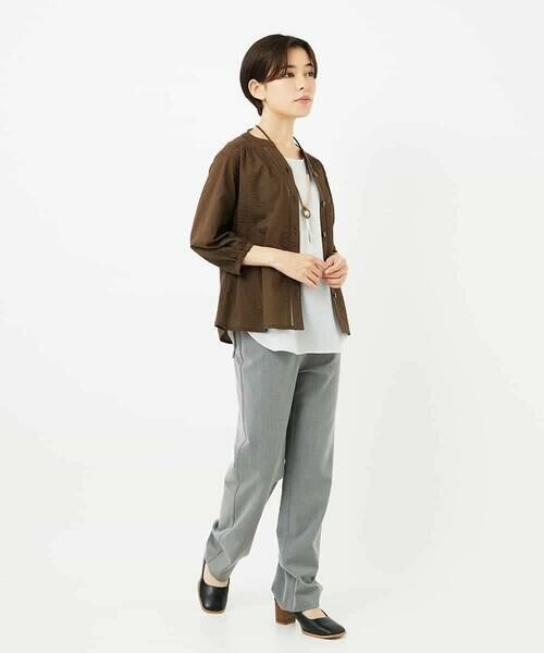 Maison de CINQ / メゾン ドゥ サンク シャツ・ブラウス | [セットアップ対応]ミラクルウェーブブラウス | 詳細29