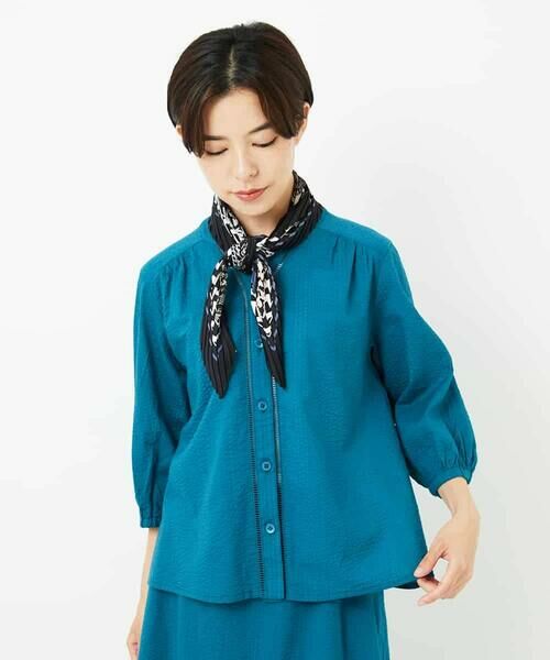 Maison de CINQ / メゾン ドゥ サンク シャツ・ブラウス | [セットアップ対応]ミラクルウェーブブラウス | 詳細3