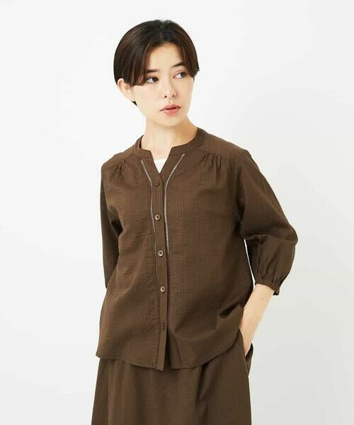 Maison de CINQ / メゾン ドゥ サンク シャツ・ブラウス | [セットアップ対応]ミラクルウェーブブラウス | 詳細6