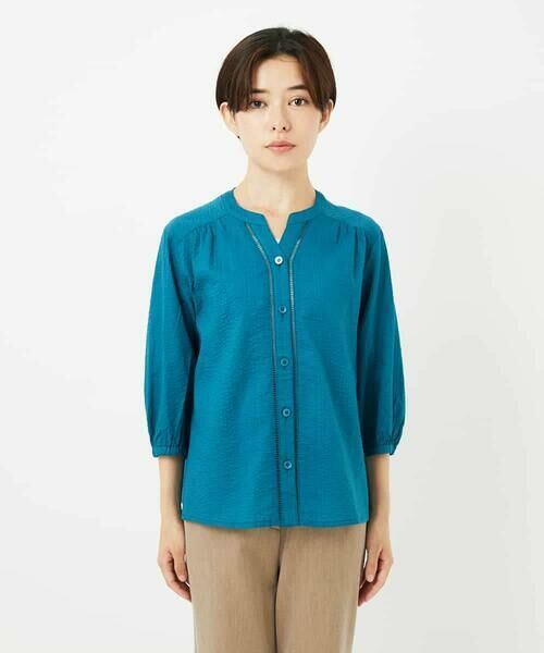 Maison de CINQ / メゾン ドゥ サンク シャツ・ブラウス | [セットアップ対応]ミラクルウェーブブラウス | 詳細8