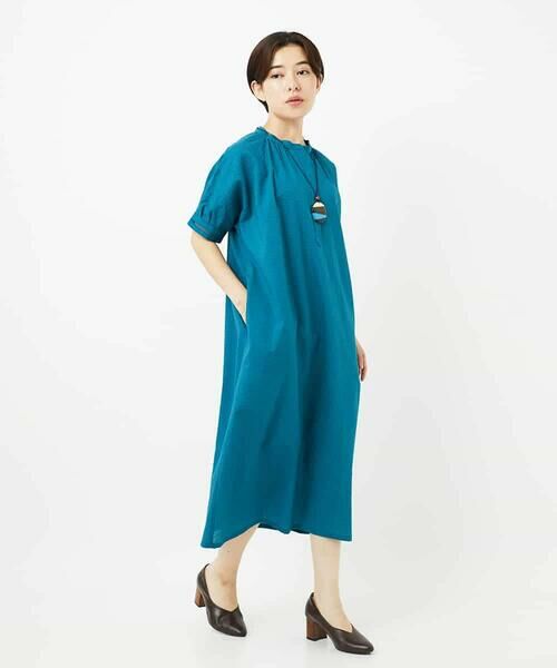 Maison de CINQ / メゾン ドゥ サンク ロング・マキシ丈ワンピース | [日本製]ミラクルウェーブワンピース | 詳細2