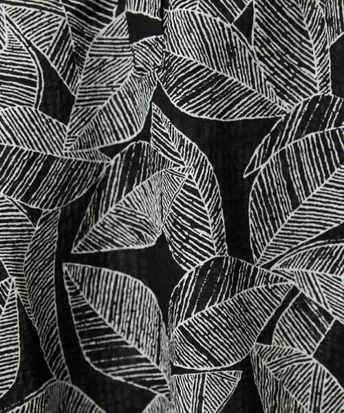 Maison de CINQ / メゾン ドゥ サンク ロング・マキシ丈ワンピース | ミラクルウェーブリーフプリントワンピース | 詳細6