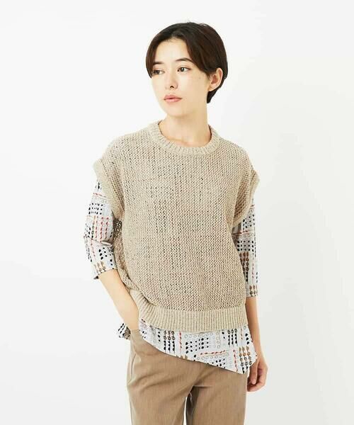Maison de CINQ / メゾン ドゥ サンク ニット・セーター | メッシュニット | 詳細3