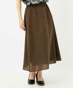 Maison de CINQ / メゾン ドゥ サンク ロング・マキシ丈スカート | [日本製]ミラクルウェーブスカート