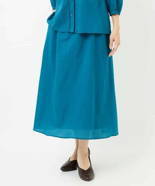 Maison de CINQ / メゾン ドゥ サンク ロング・マキシ丈スカート | [日本製]ミラクルウェーブスカート | 詳細1