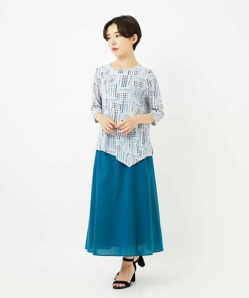 Maison de CINQ / メゾン ドゥ サンク ロング・マキシ丈スカート | [日本製]ミラクルウェーブスカート | 詳細22