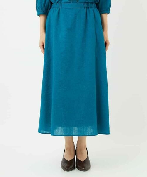 Maison de CINQ / メゾン ドゥ サンク ロング・マキシ丈スカート | [日本製]ミラクルウェーブスカート | 詳細7