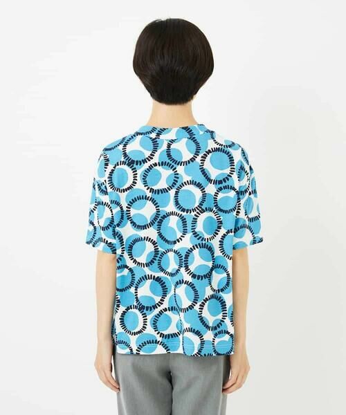 Maison de CINQ / メゾン ドゥ サンク カットソー | [接触冷感・日本製]ドットサークルプリントカットソー | 詳細6