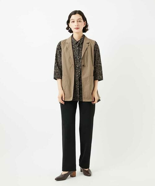 Maison de CINQ / メゾン ドゥ サンク チノ・ワークパンツ | アウトファーストストレートパンツ | 詳細10