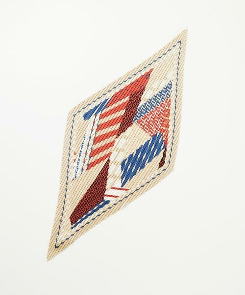 Maison de CINQ / メゾン ドゥ サンク マフラー・ショール・スヌード・ストール | パターンMIXプリーツプチスカーフ | 詳細10